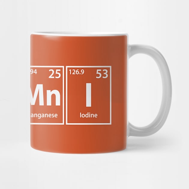 Alumni (Al-U-Mn-I) Periodic Elements Spelling by cerebrands